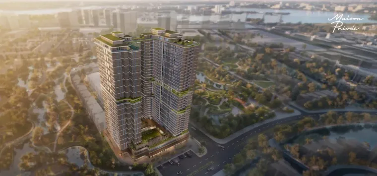 Phối cảnh minh họa dự án Maison Privée Ciputra 1