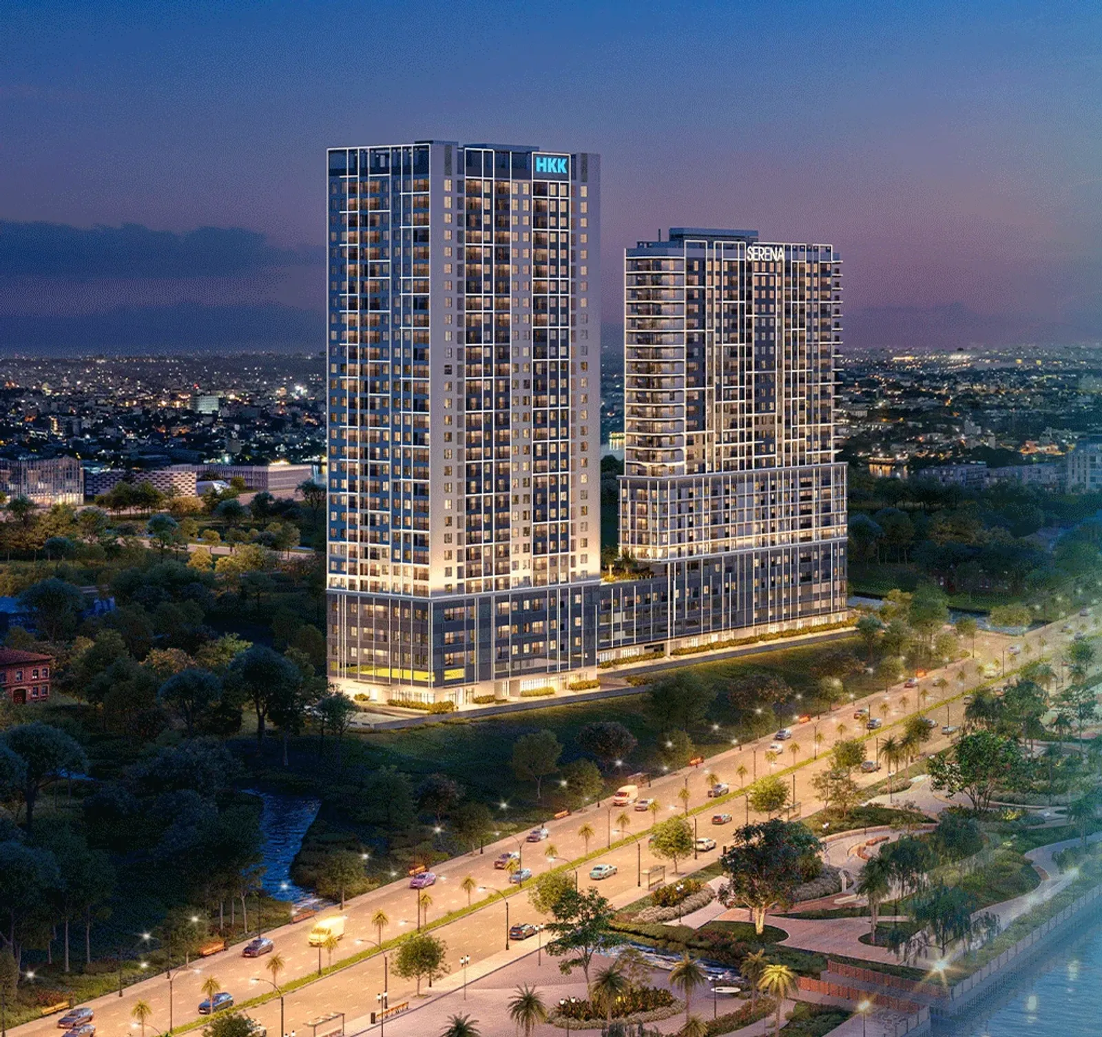 Phối cảnh minh họa Serena Riverside