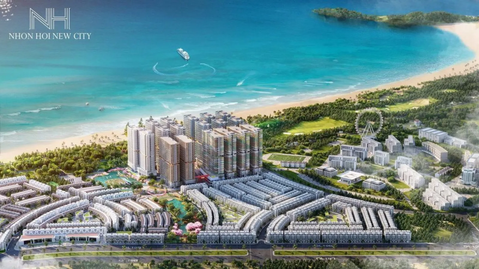 Phối cảnh Nhơn Hội New City
