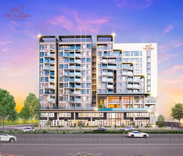 Phối cảnh The Aurora Phú Mỹ Hưng