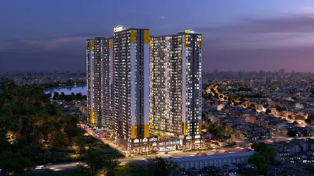 Phối cảnh Bcons Solary