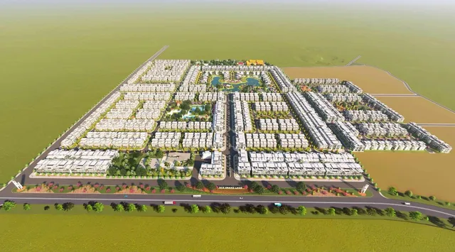 Phối cảnh Eco Grand Land Di Linh