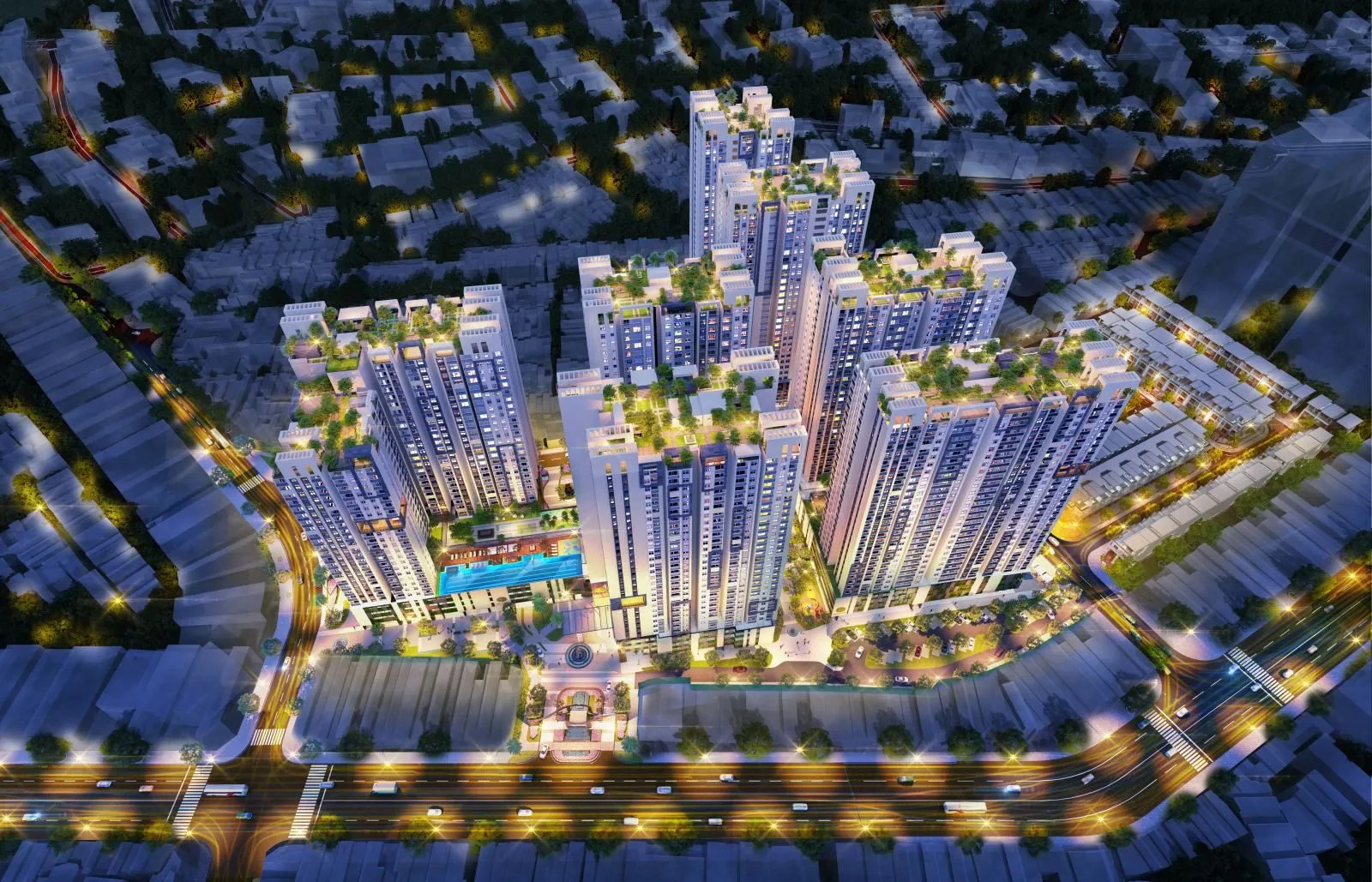 Phối cảnh Hà Đô Centrosa Garden