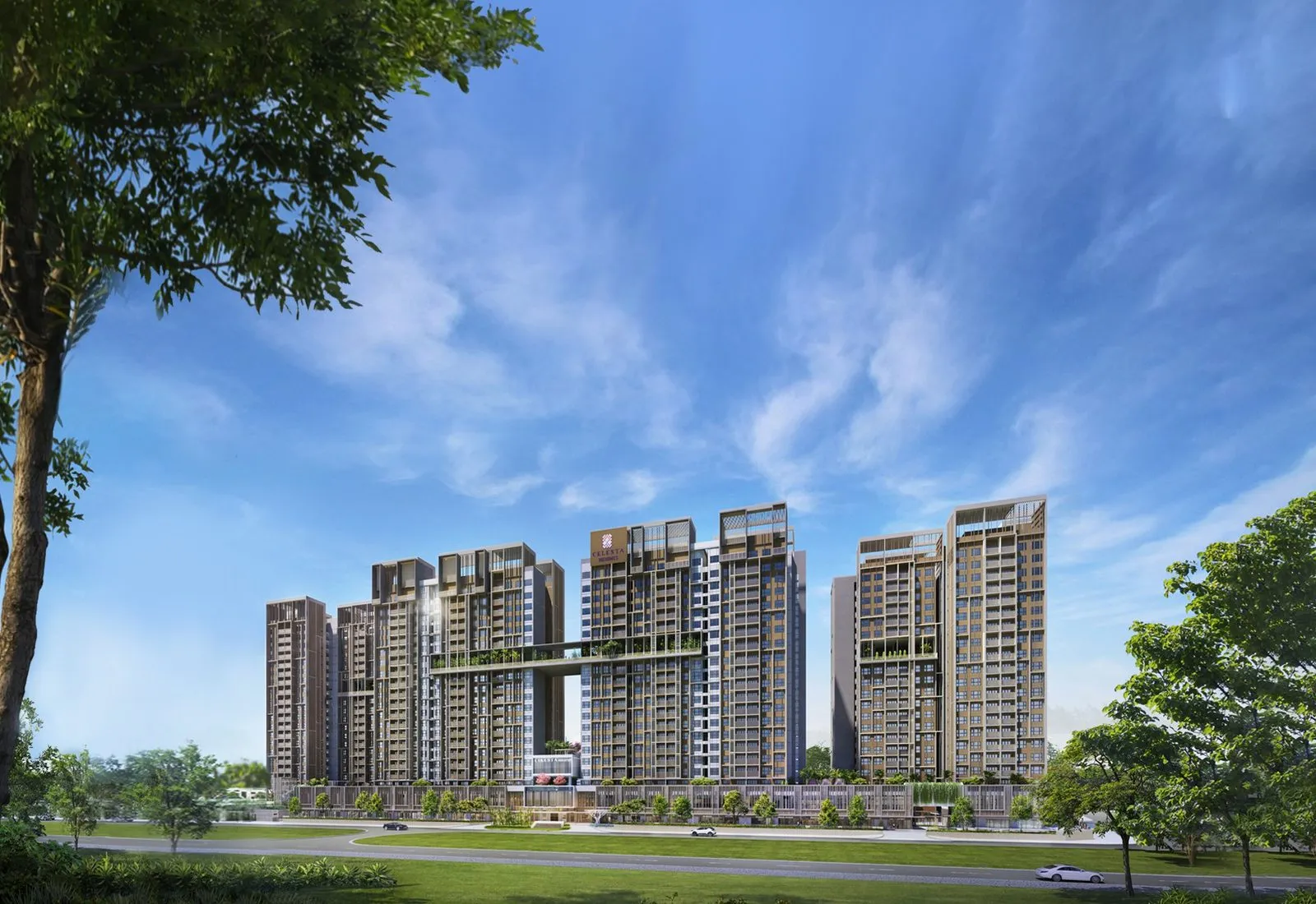 Phối cảnh Celesta Heights