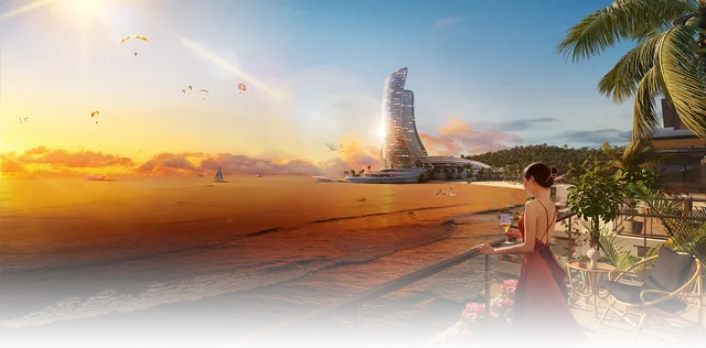 Phối cảnh Hòn Thơm Paradise Island