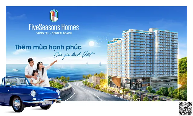 Phối cảnh FiveSeasons Homes Vũng Tàu (Central Beach)