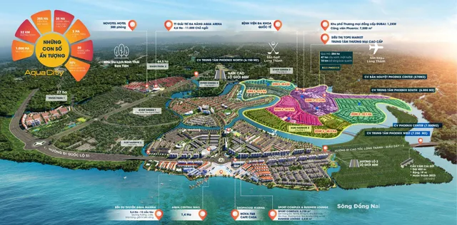Phối cảnh Aqua City
