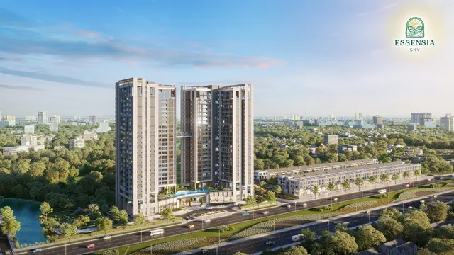 Phối cảnh Essensia Sky