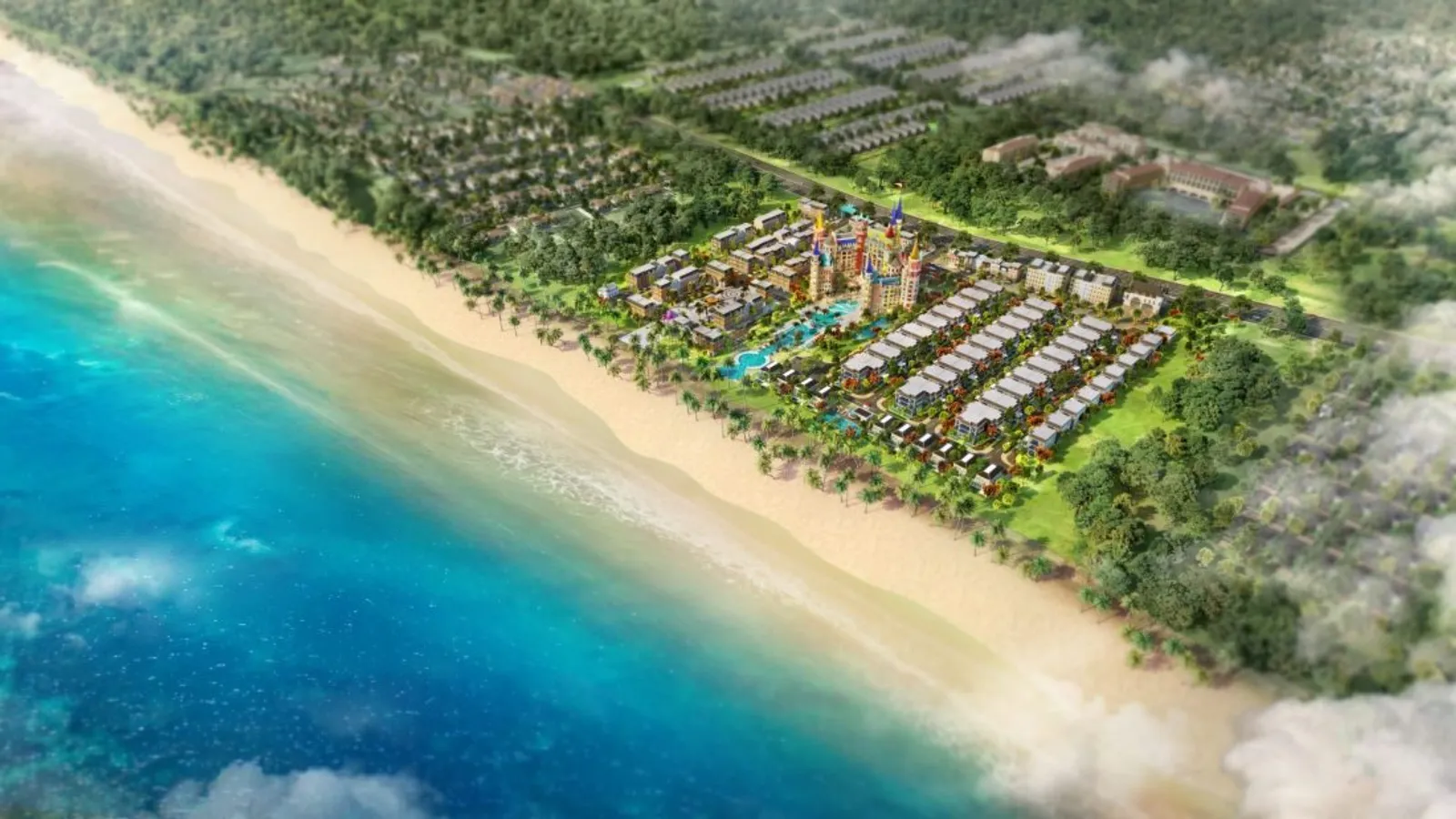 Phối cảnh NovaWorld Hồ Tràm (Wonderland)