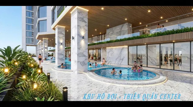 Phối cảnh Thiên Quân Center