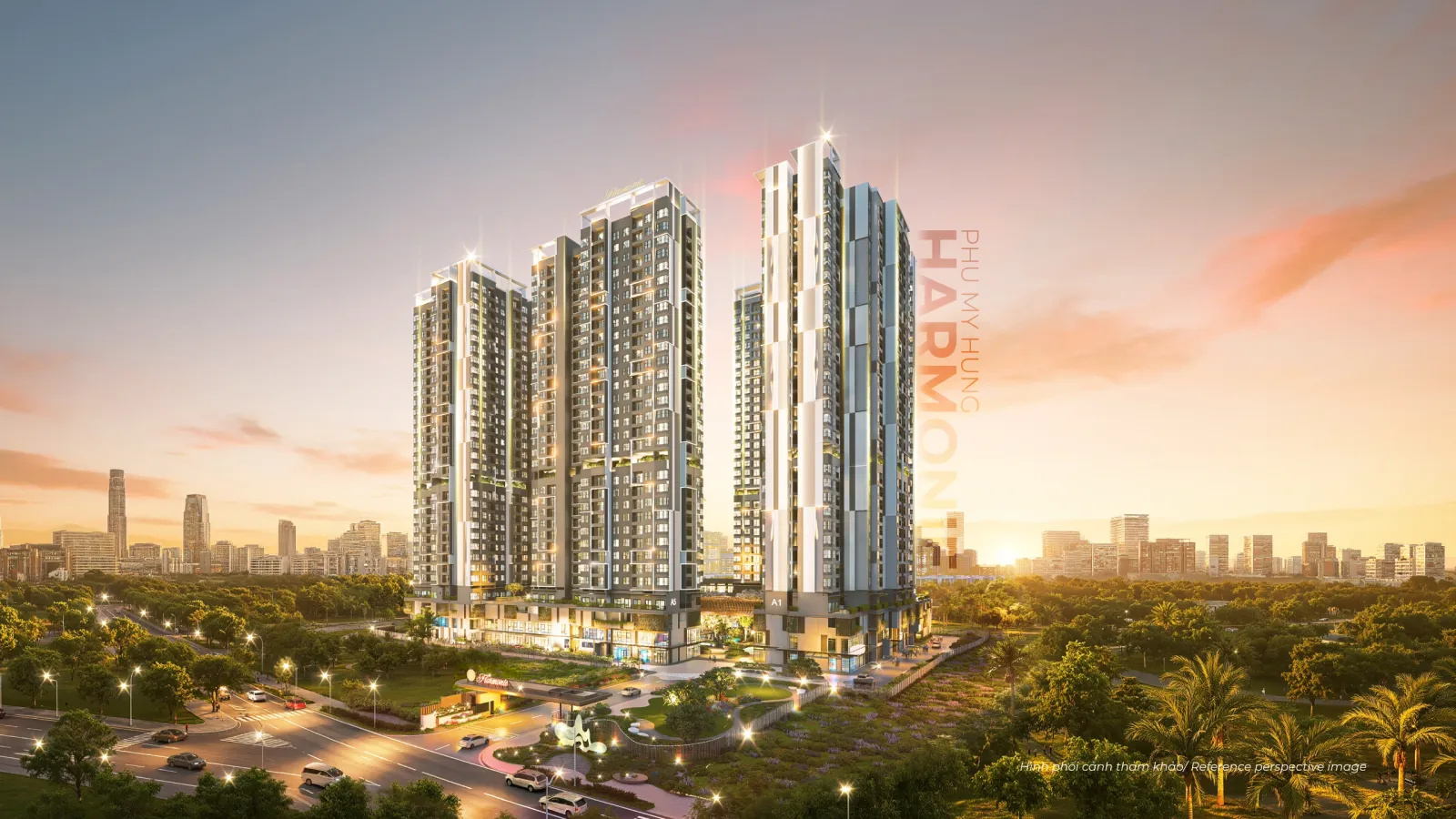 Phối cảnh Phú Mỹ Hưng Harmonie