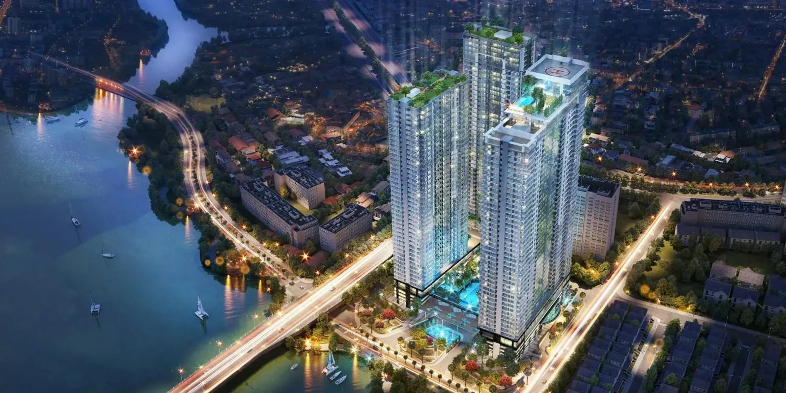 Phối cảnh Sunwah Pearl