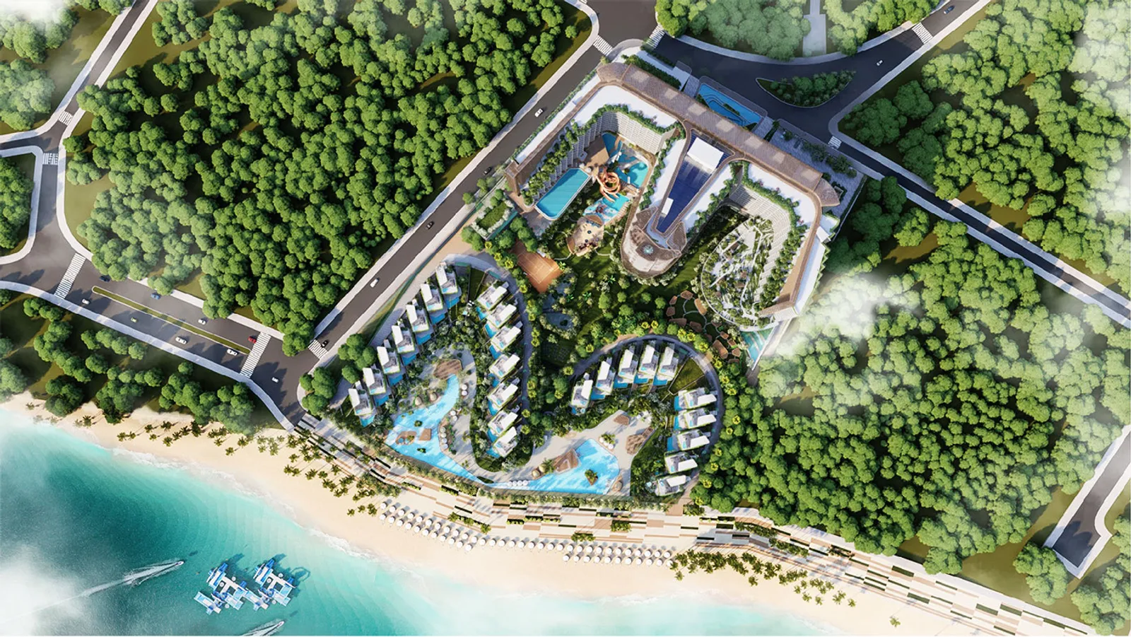 Phối cảnh Charm Resort Long Hải