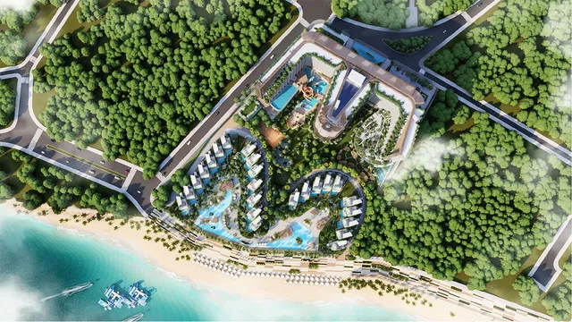 Phối cảnh Charm Resort Long Hải