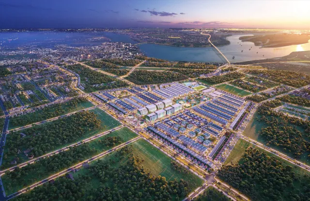 Phối cảnh Royal An Nam Living (Hội An Legacity - Khu đô thị Thanh Hà)