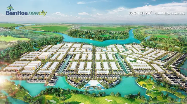 Phối cảnh Biên Hòa New City