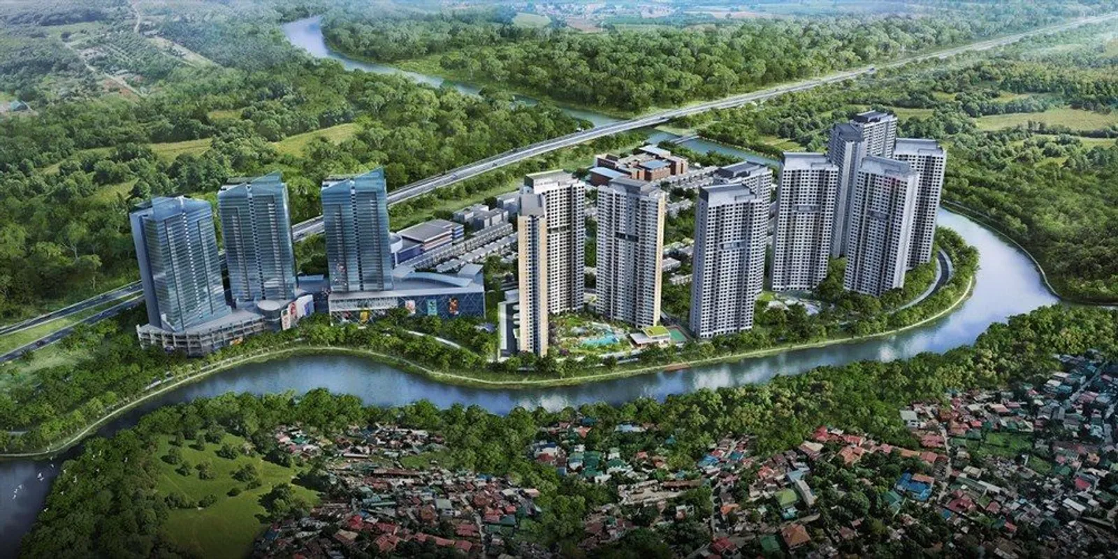 Phối cảnh Palm City (Giai đoạn căn hộ mới)