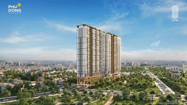 Phối cảnh Phú Đông SkyOne