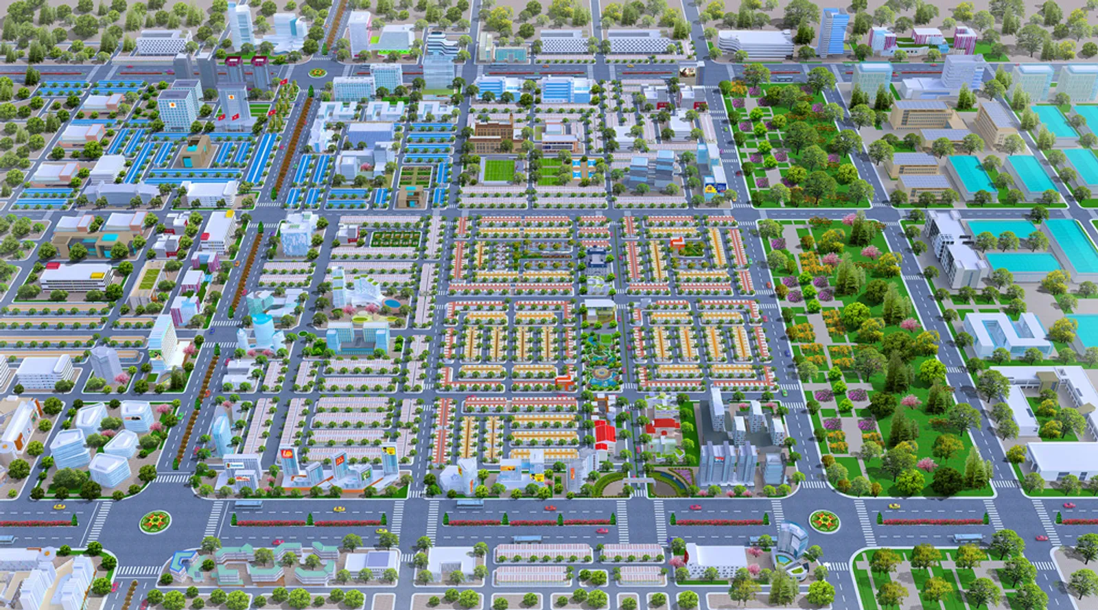 Phối cảnh Mega City 2