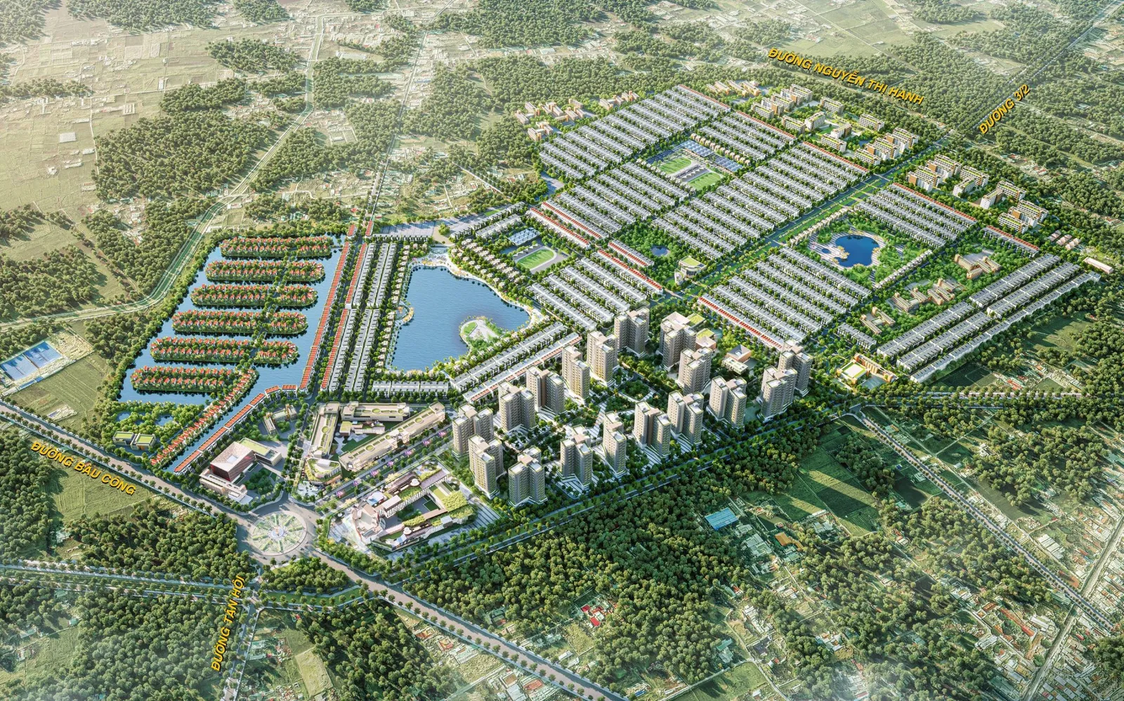 Phối cảnh Vinhomes Green City