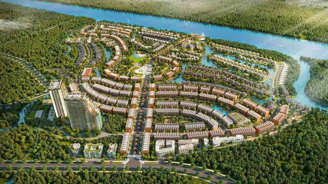 Phối cảnh Eco Village Saigon River