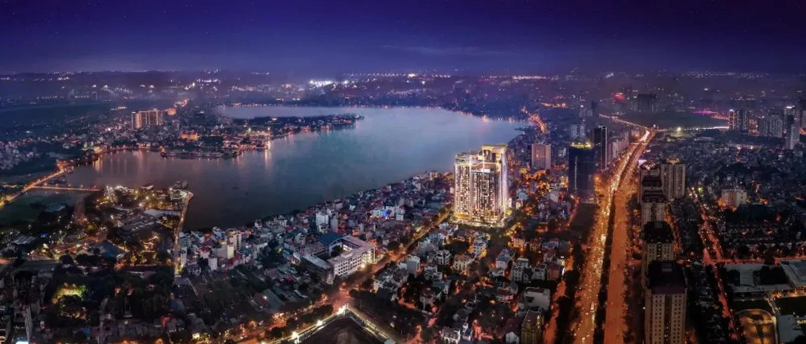 Phối cảnh Heritage West Lake từ CapitaLand