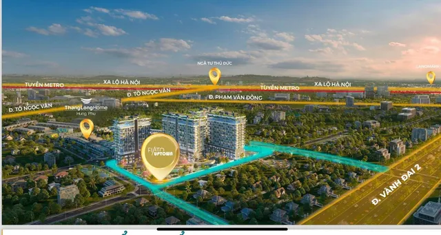 Phối cảnh Fiato Uptown