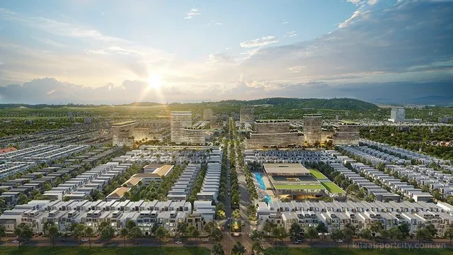 Phối cảnh KITA Airport City (Stella Mega City)