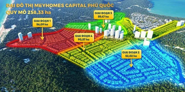 Phối cảnh Meyhomes Capital Phú Quốc