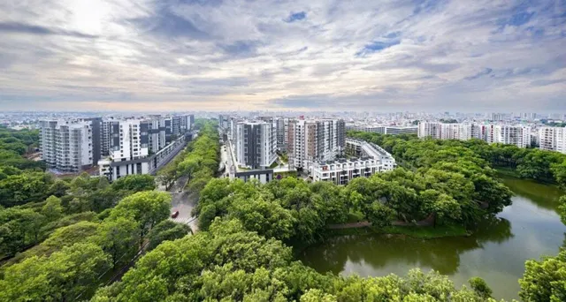 Phối cảnh Celadon City — The Glen & Diamond (Gamuda Land)