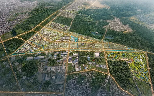 Phối cảnh Vinhomes Saigon Park (Vinhomes Hóc Môn)