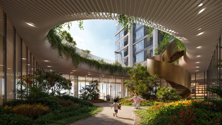 Phối cảnh The Emerald Boulevard 1