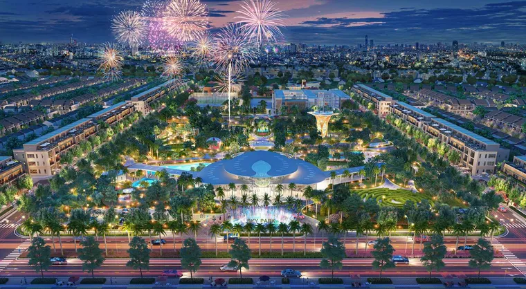 Phối cảnh Gem Sky World 1