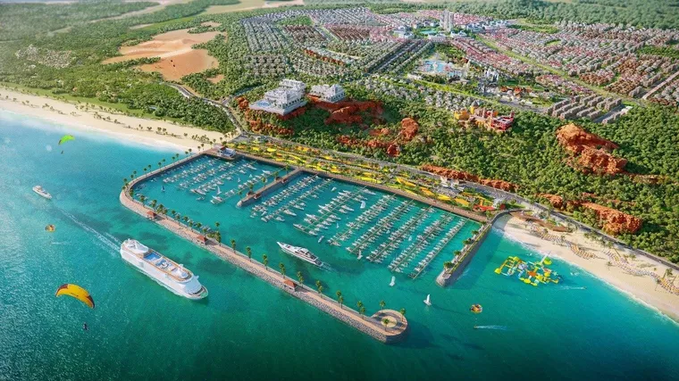Phối cảnh NovaWorld Mũi Né – Marina City 1
