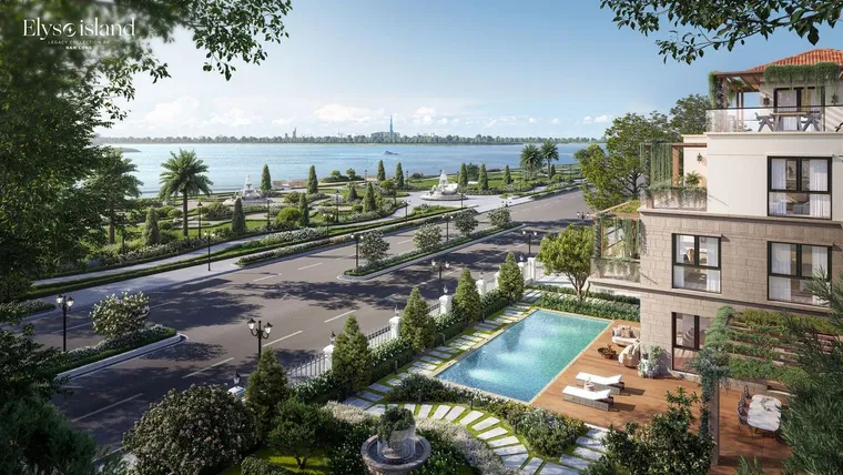 Phối cảnh Elyse Island Đại Phước 1