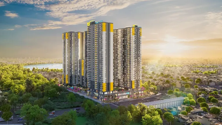 Phối cảnh Bcons Solary 1