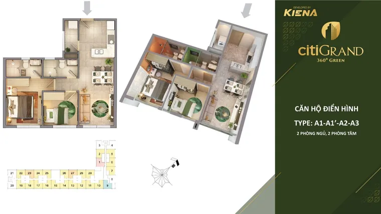 Phối cảnh Citi Grand 1