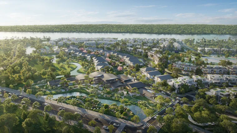 Phối cảnh Eco Village Saigon River 1