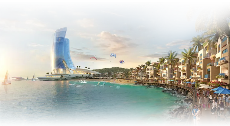 Phối cảnh Hòn Thơm Paradise Island 1