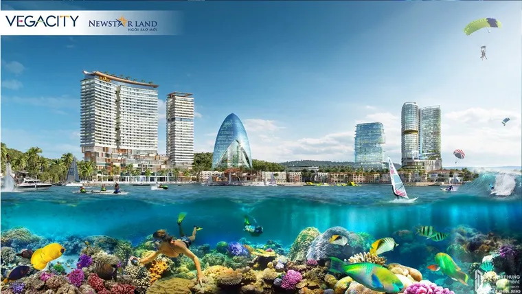 Phối cảnh Vega City Nha Trang (Gran Meliá Villas & Meliá Condotel) 1