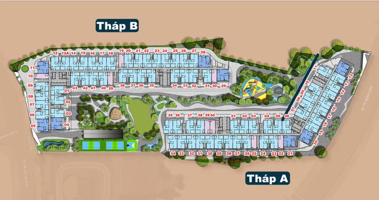 Phối cảnh River Collection (Dream Home Biên Hòa Riverside) 1