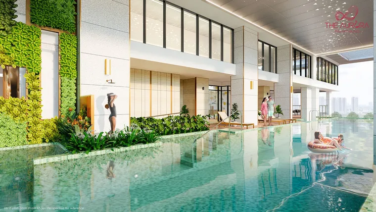 Phối cảnh The Aurora Phú Mỹ Hưng 1