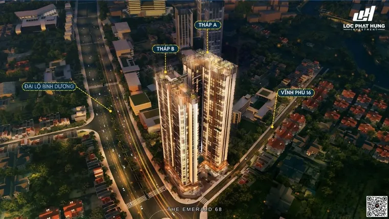 Phối cảnh The Emerald 68 1
