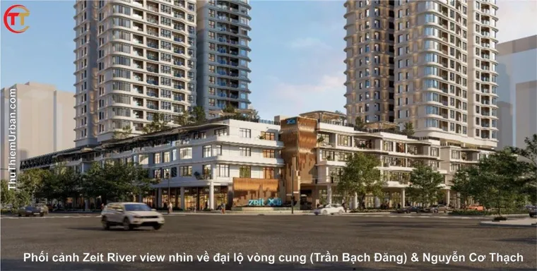 Phối cảnh Thủ Thiêm Zeit River 2