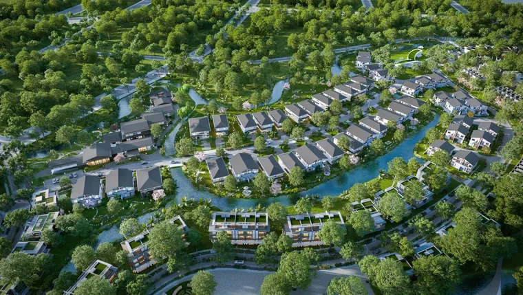 Phối cảnh Eco Village Saigon River 2