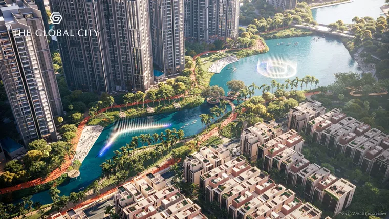 Phối cảnh The Global City 2