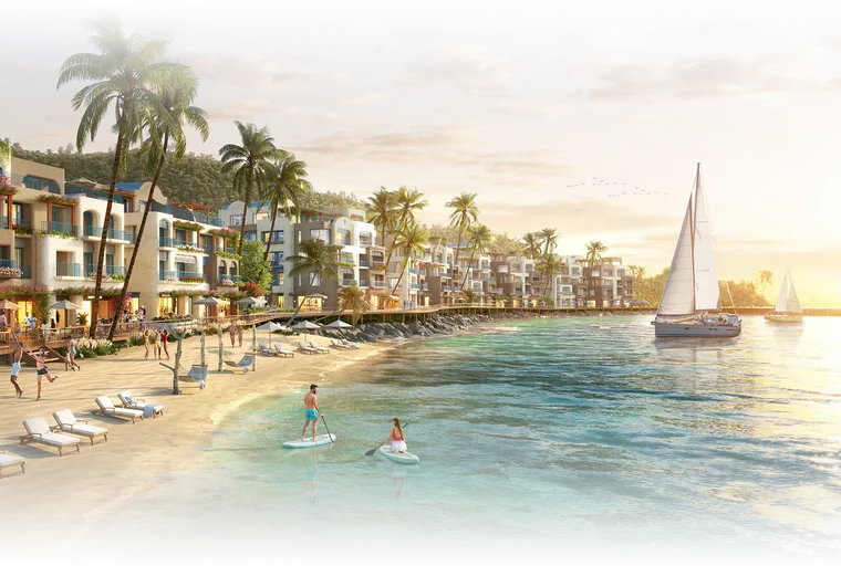 Phối cảnh Hòn Thơm Paradise Island 2