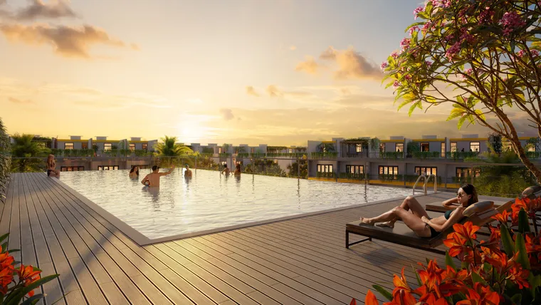 Phối cảnh Bcons City Life 2
