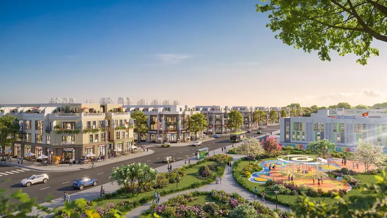 Phối cảnh Vinhomes Green City 2