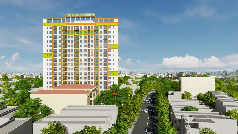 Phối cảnh Phú Định Riverside 2